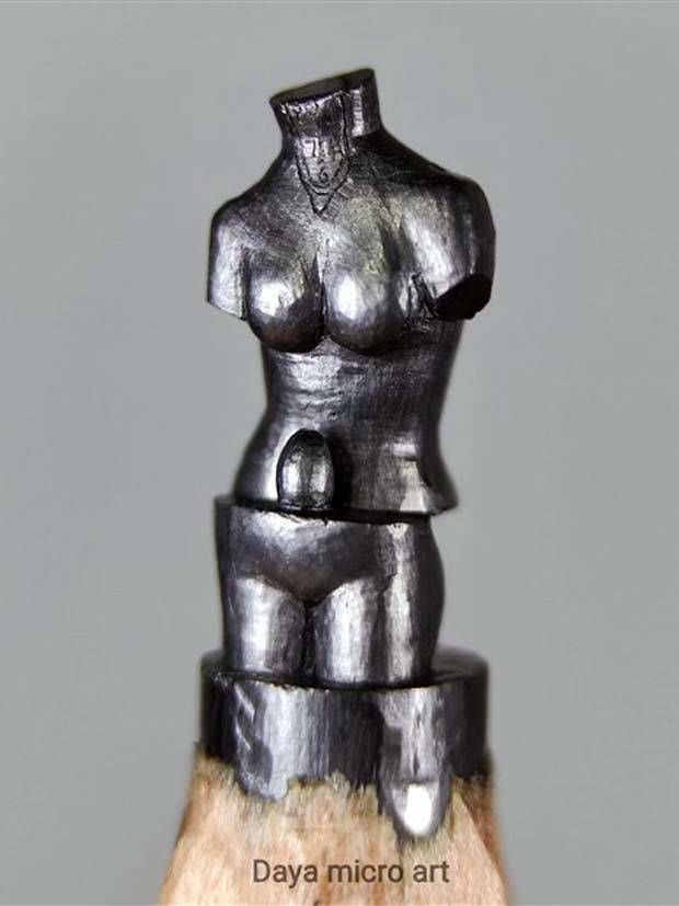 Real Masterpieces Made from Wooden Pencils (34 photos)