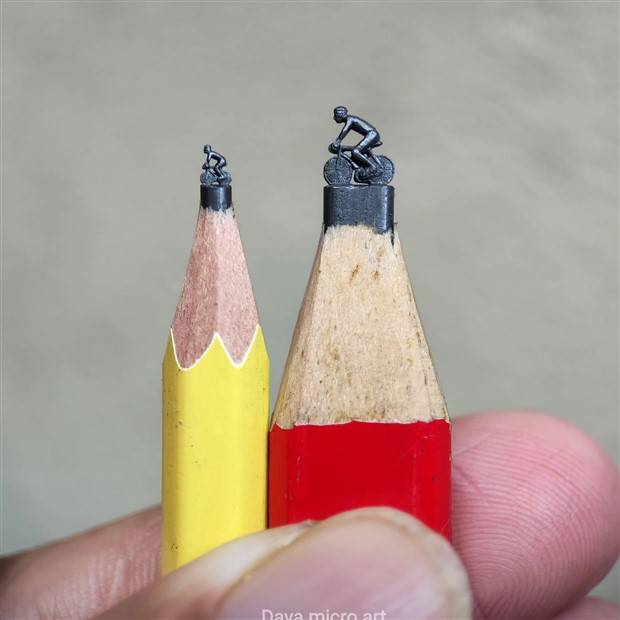 Real Masterpieces Made from Wooden Pencils (34 photos)
