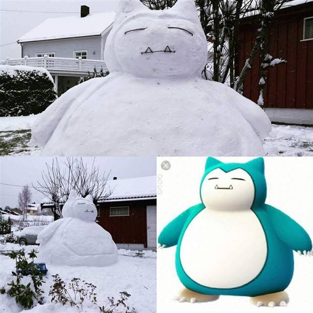 Snowmen Funnies: Hilarious Winter Vibes (21 photos)