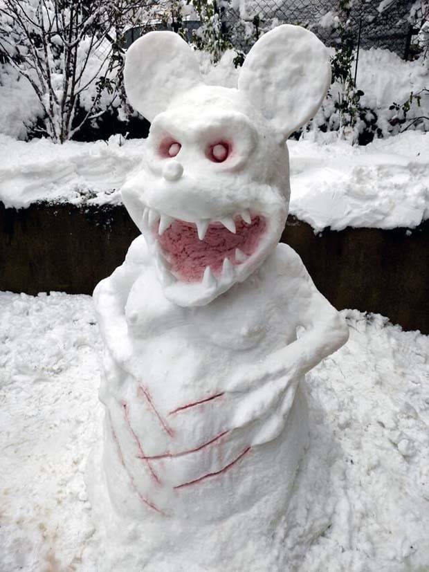 Snowmen Funnies: Hilarious Winter Vibes (21 photos)
