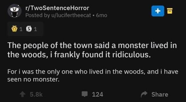 30 Terrifying Two Sentence Stories for Maximum Chills (30 photos)