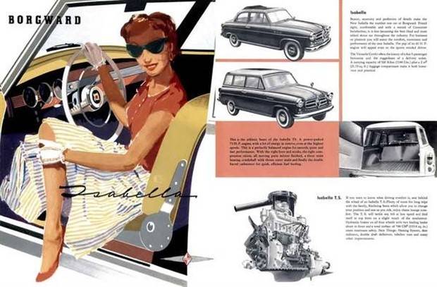 vintage ads with cars and women 11 26 Vintage Ads Featuring Women and Cars (26 photos)