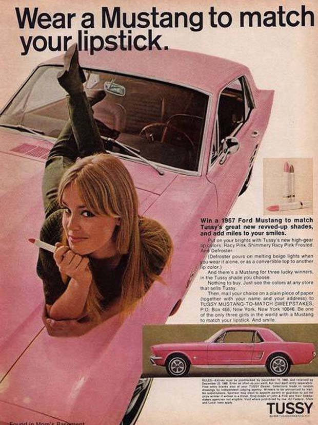 vintage ads with cars and women 18 26 Vintage Ads Featuring Women and Cars (26 photos)