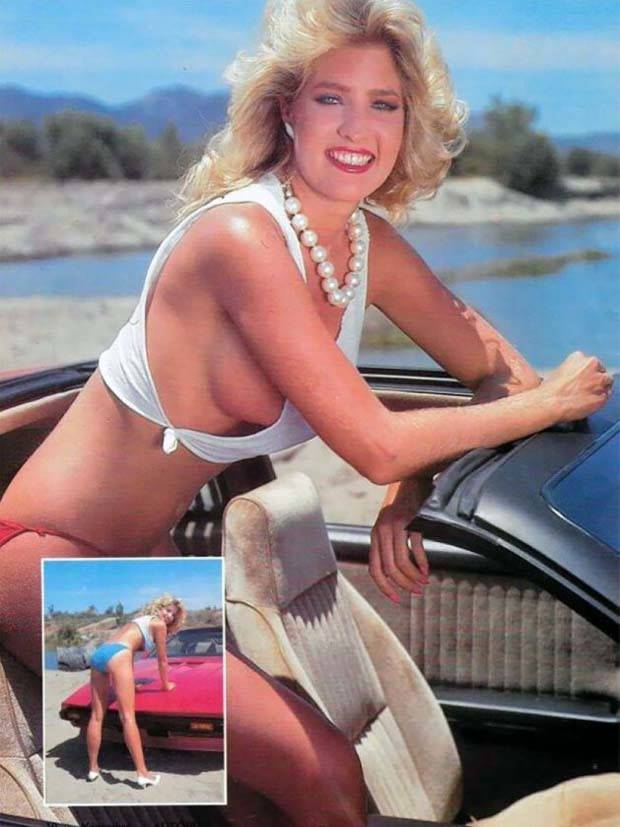 cars girls 1980s 12 Girls and Cool Cars from the 1980s (21 photos)