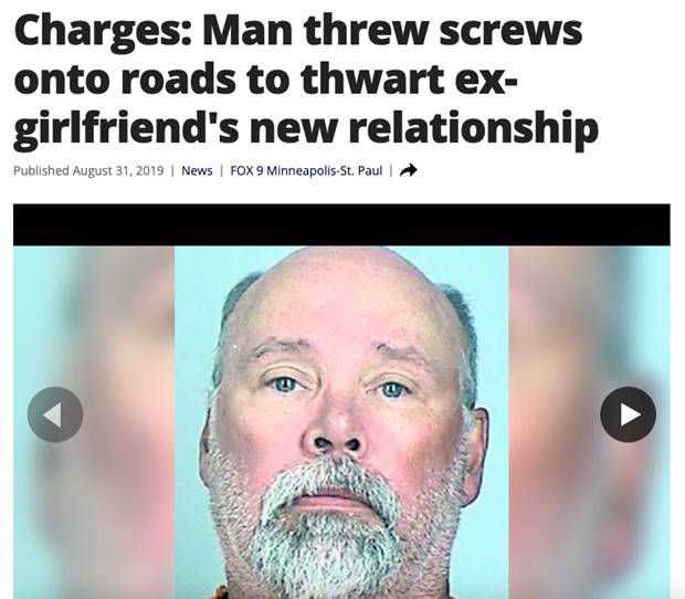 20 Unbelievable Ex Flings in the News (20 photos)