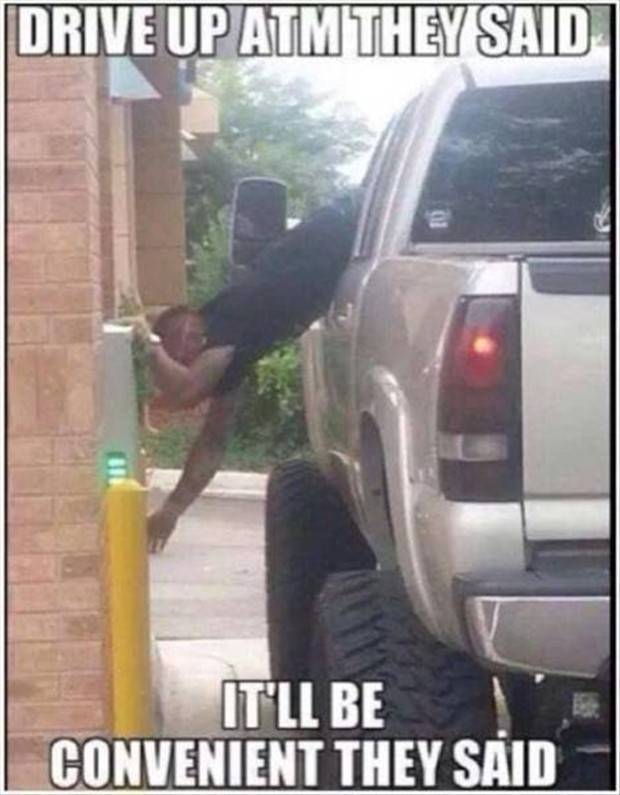 Eccentric Occurrences at ATMs (35 photos)