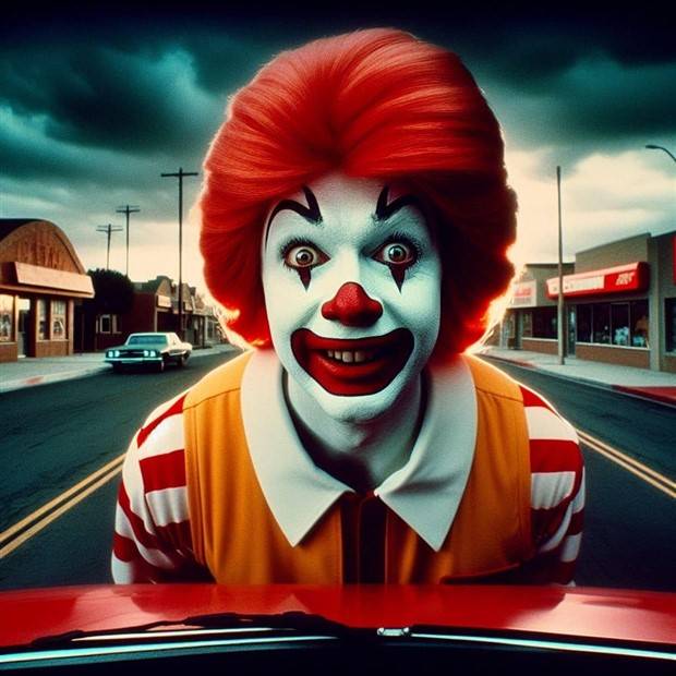 AI Generated Ronald McDonald Imagery (36 photos)