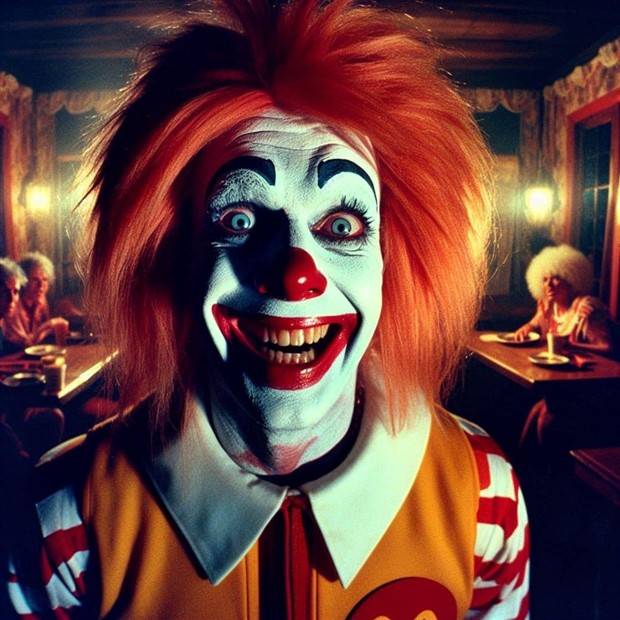 AI Generated Ronald McDonald Imagery (36 photos)