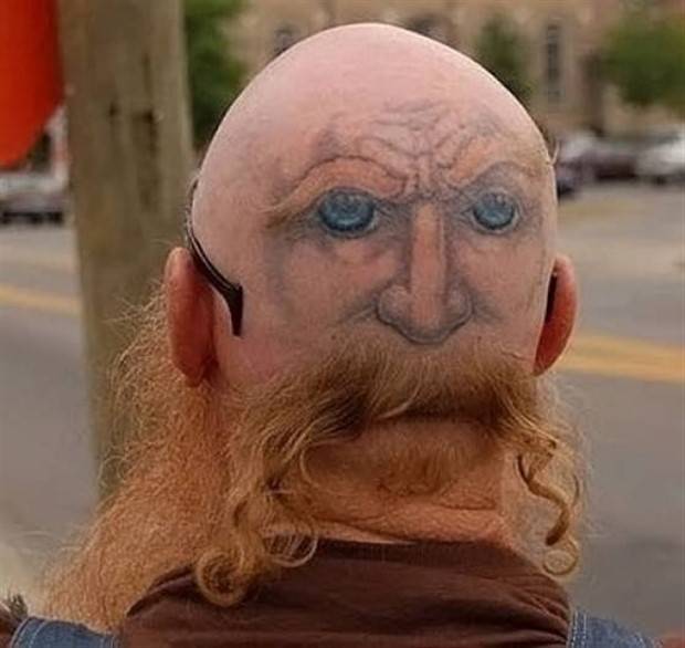 odd haircuts 2 Strange Haircuts that Cannot Go Unnoticed #23 (28 photos)