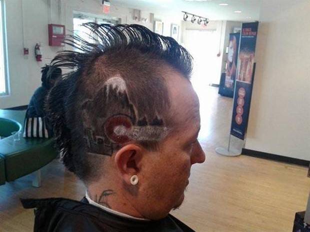 odd haircuts 3 Strange Haircuts that Cannot Go Unnoticed #23 (28 photos)
