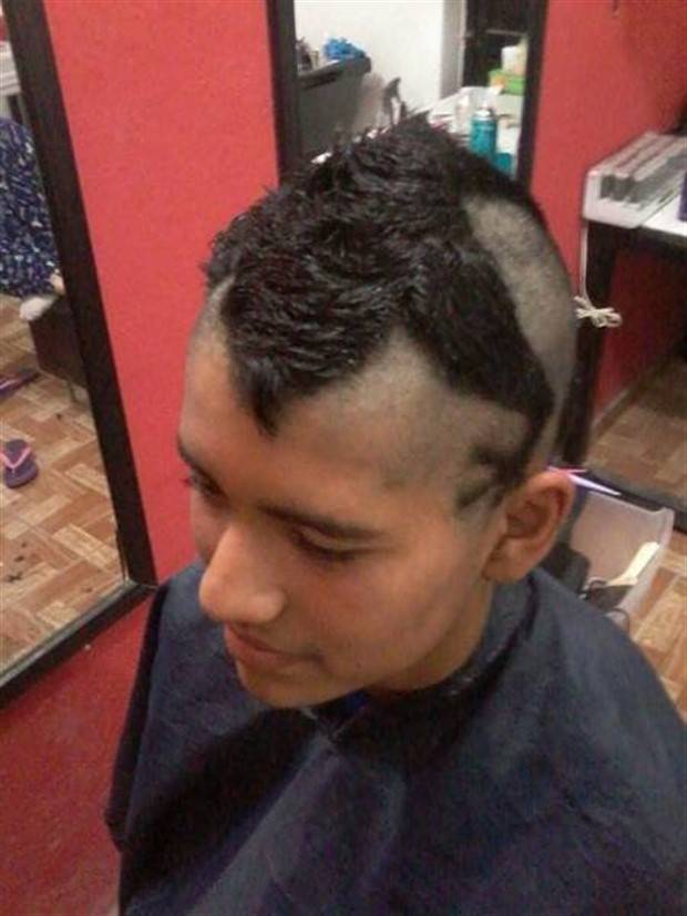 odd haircuts 7 Strange Haircuts that Cannot Go Unnoticed #23 (28 photos)