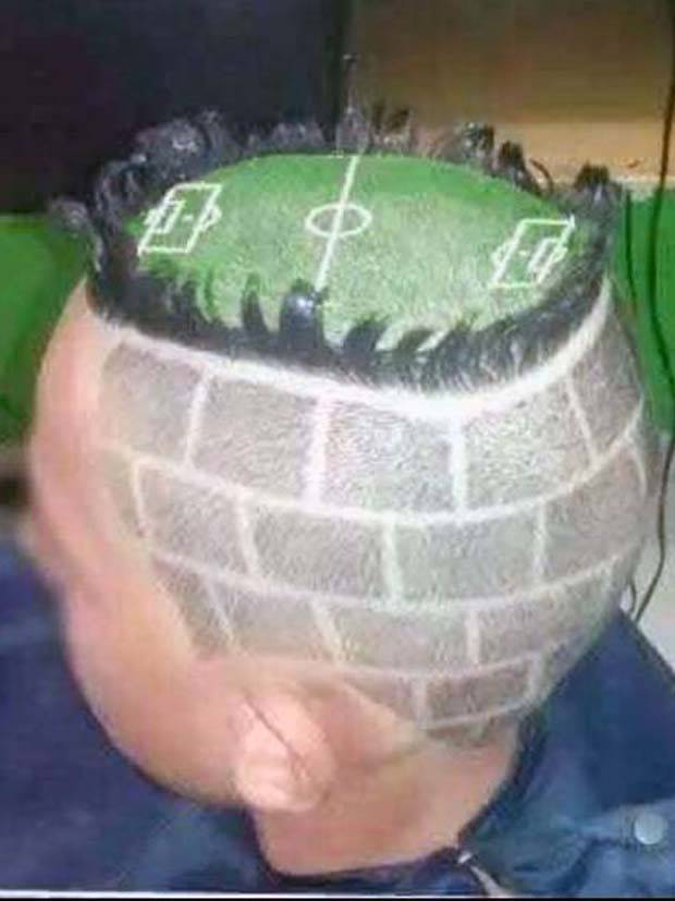 odd haircuts 8 Strange Haircuts that Cannot Go Unnoticed #23 (28 photos)