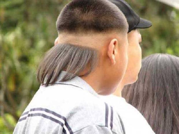 odd haircuts 9 Strange Haircuts that Cannot Go Unnoticed #23 (28 photos)