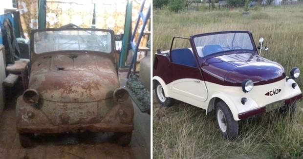 old cars restoration 2 Bringing Classic Cars Back to Life (15 photos)