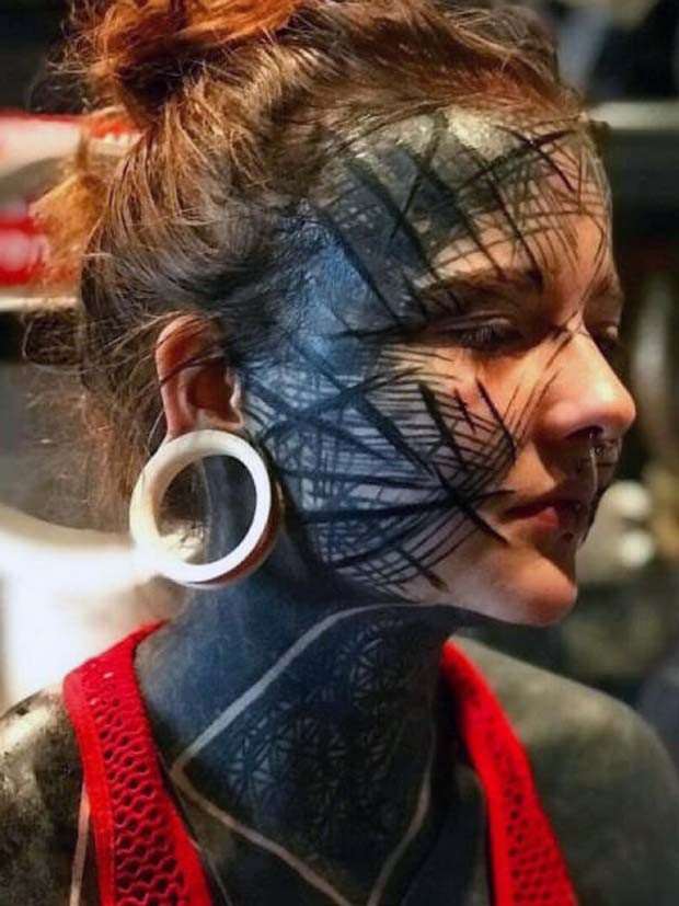 pierced tattooed freaks 26 Heavily Tattooed and Pierced Freaks #28 (29 photos)