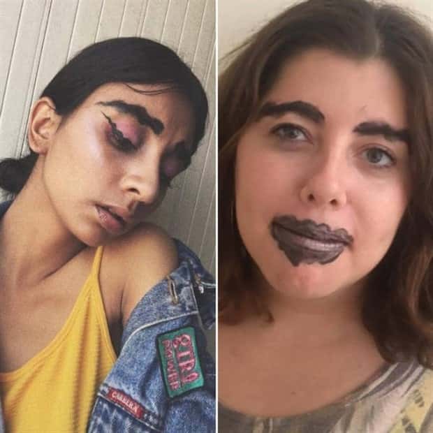 20 Women with Ridiculous Wavy Eyebrows (20 photos)