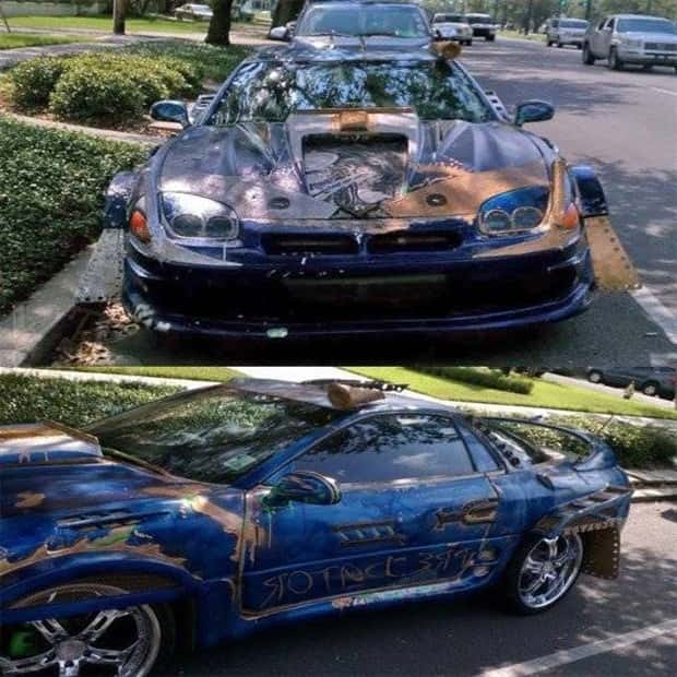 odd cars 23 Strange Cars that Will Leave You in Awe #20 (23 photos)