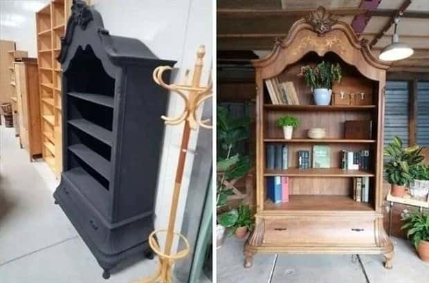 old furniture restored 8 Transformative Restoration of Old Furniture (19 photos)