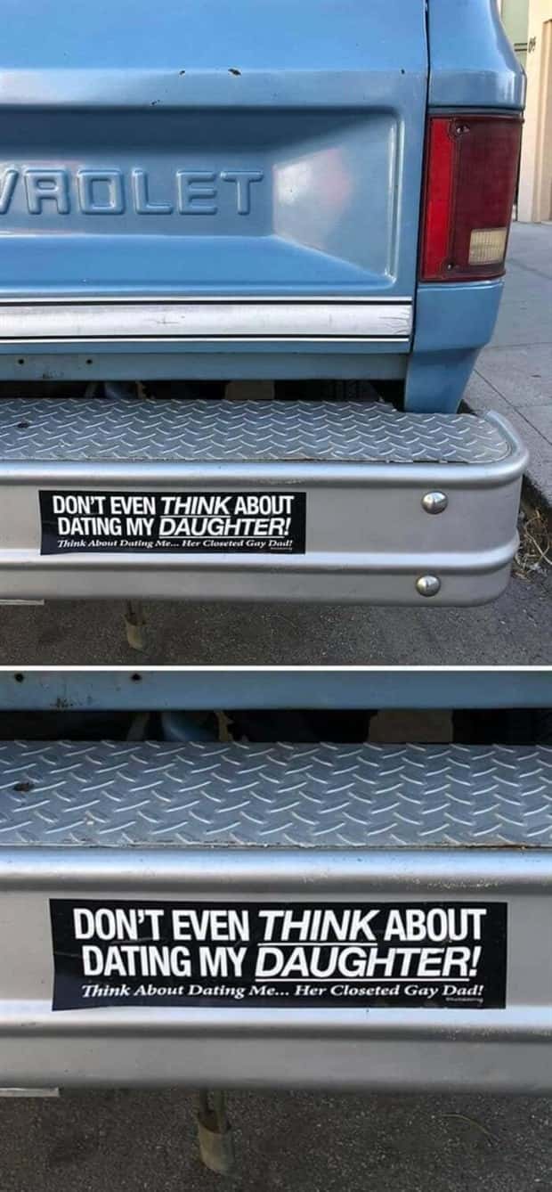 amusing bumper stickers 12 Bumper Stickers that Amuse (38 photos)