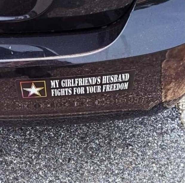 amusing bumper stickers 26 Bumper Stickers that Amuse (38 photos)
