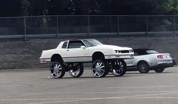 rides in walmart parking lots 19 Eccentric Rides Found in Walmart Parking Lots (25 photos)