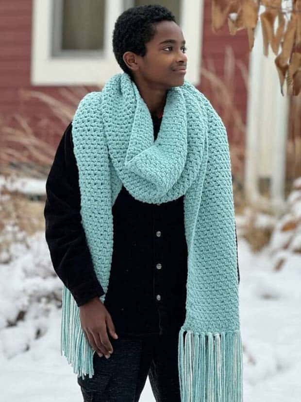 Jonah Larson crocheting 7 A Boy Turned His Hobby Into a Business (25 photos)