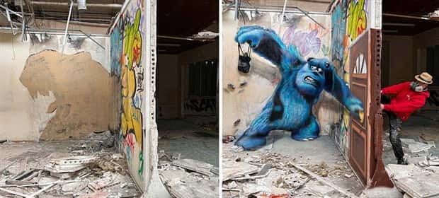 Stunning 3D Graffiti Art by Pierre Bertolotti (36 photos)