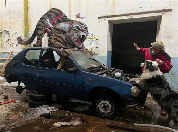 Stunning 3D Graffiti Art by Pierre Bertolotti (36 photos)