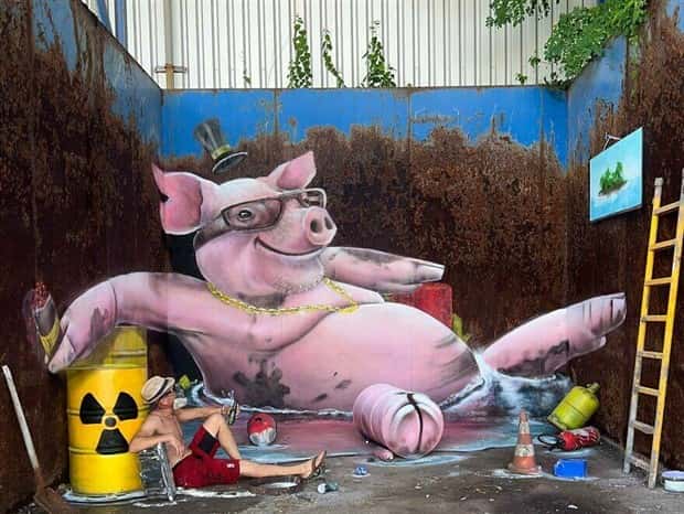 Stunning 3D Graffiti Art by Pierre Bertolotti (36 photos)