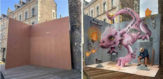Stunning 3D Graffiti Art by Pierre Bertolotti (36 photos)