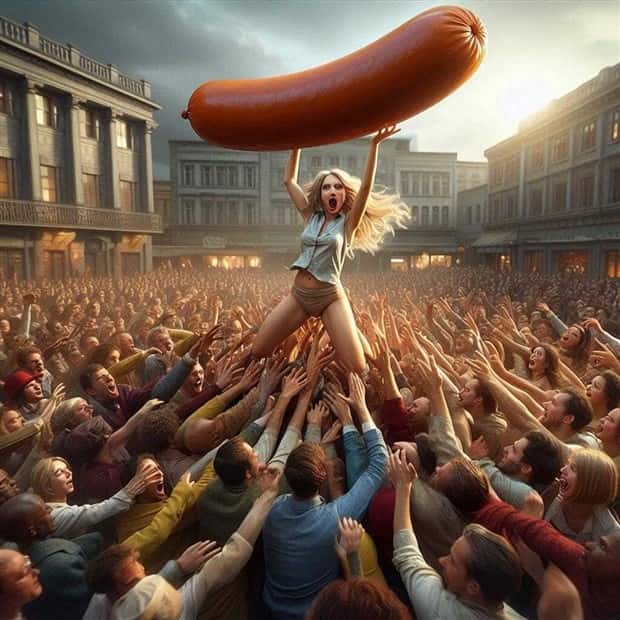 Impressive and Absurd AI Image Creations (25 photos)