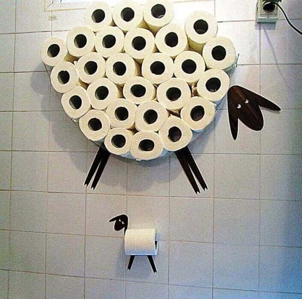 Funky Toilet Paper Holders to Elevate Your Bathroom (26 photos)