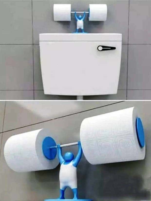 Funky Toilet Paper Holders to Elevate Your Bathroom (26 photos)
