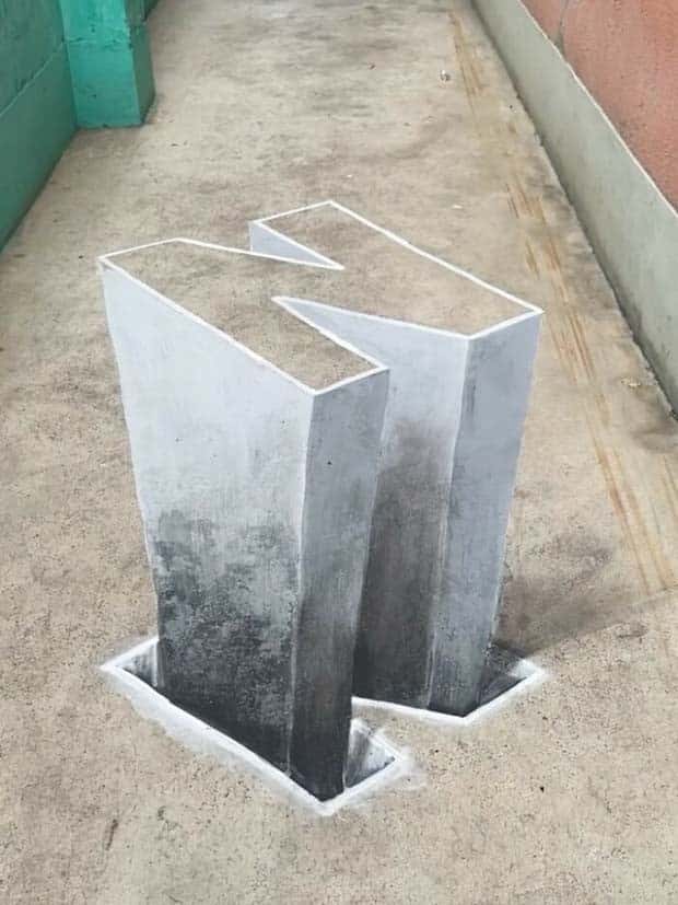 Teacher’s 3D Chalk Art Wows Community (25 photos)