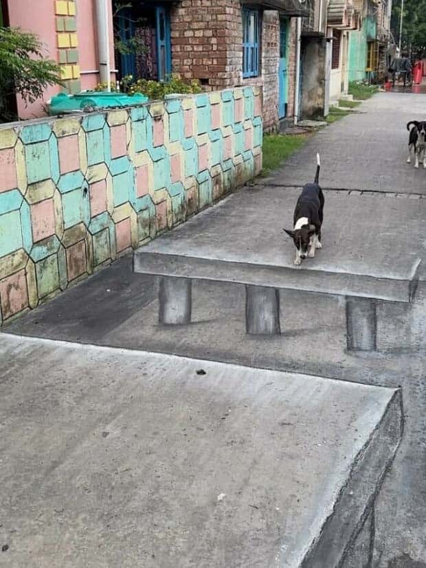 Teacher’s 3D Chalk Art Wows Community (25 photos)