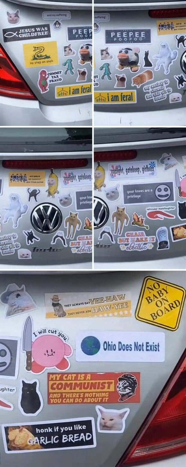Amusing Attention Grabbing Bumper Stickers (27 photos)