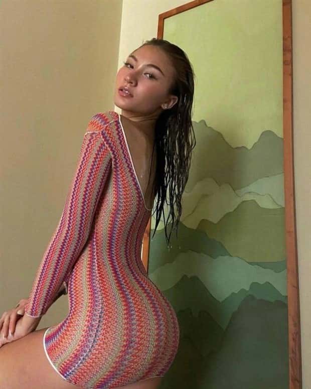 Hot Girls in Seductive Mesh Outfits #6 (22 photos)