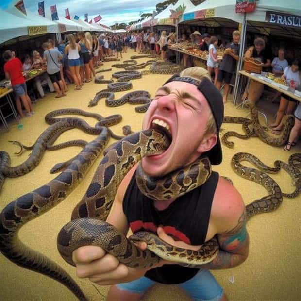 AI Generated Visuals Confusing the Brain (26 photos)