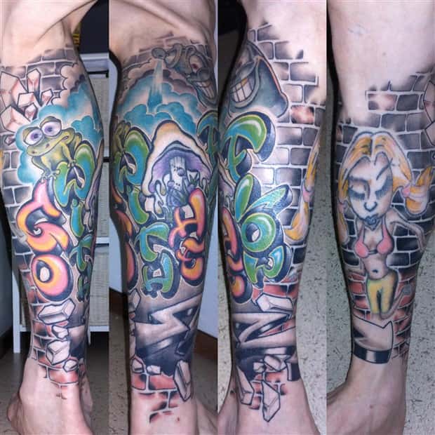 realistic tattoos 2 Incredibly Realistic Tattoos That Amaze #1 (25 photos)