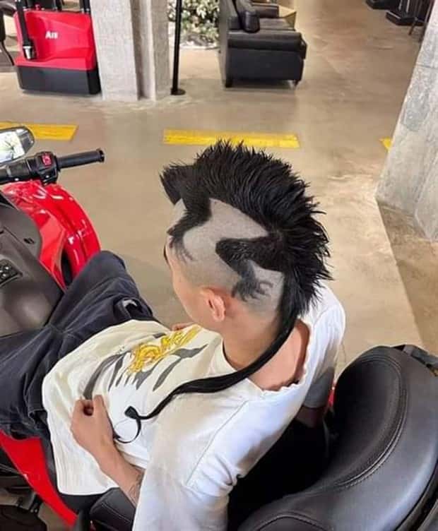 Strange Haircuts that Cannot Go Unnoticed #28 (22 photos)