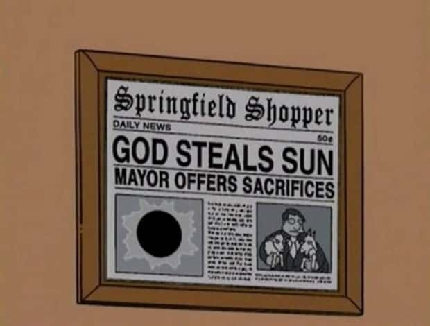 Hilarious Newspaper Headlines Seen in The Simpsons (22 photos)