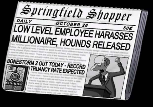 Hilarious Newspaper Headlines Seen in The Simpsons (22 photos)
