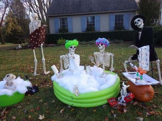 Funny Skeleton Ideas for Halloween Decor (35 photos)