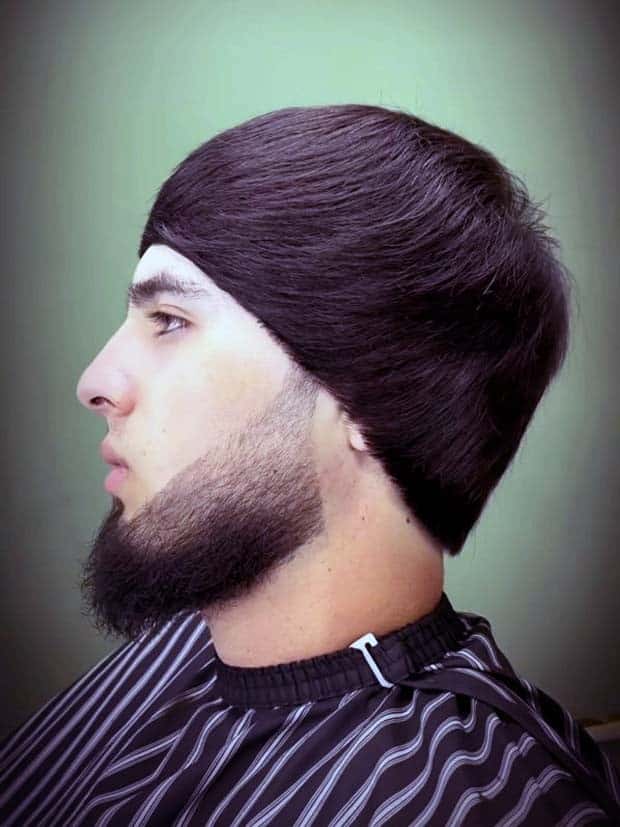 strange haircuts 24 Strange Haircuts that Cannot Go Unnoticed #29 (26 photos)