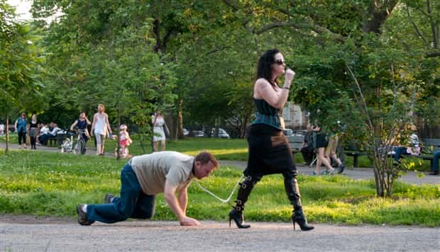 Men Treated Like Dogs by Women (29 photos)