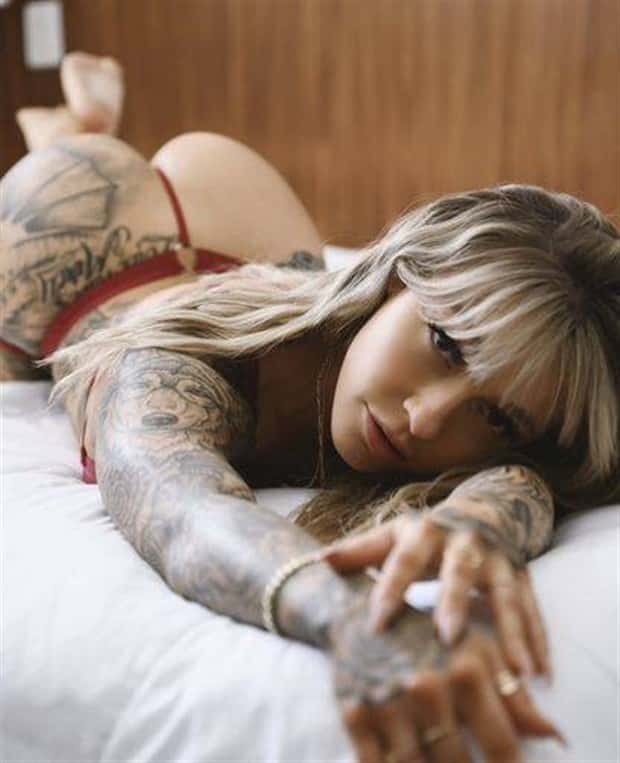 tattooed girls 8 Hot Tattooed Girls #22 (27 photos)