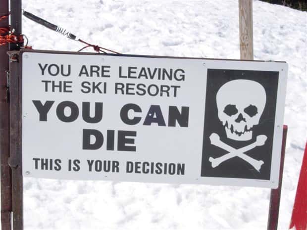 Brutally Honest Signs About Danger (31 photos)