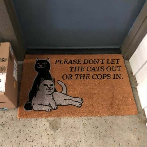 Unique Doormats with a Sense of Humor (26 photos)