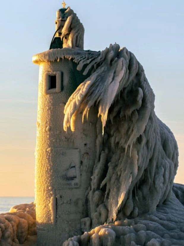 Things Trapped Beneath Thick Ice (40 photos)