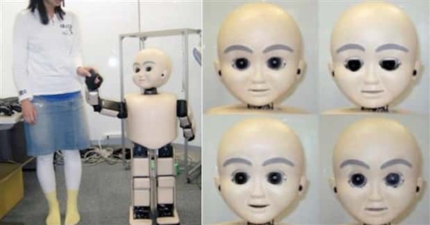 Robots with Unsettling Human Like Faces (33 photos)